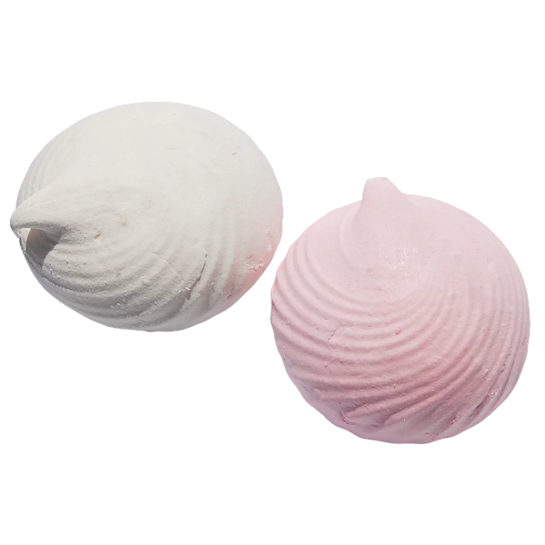 Зефир Бело-розовый (со вкусом и ароматом клубники и сливок)